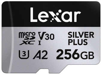 Lexar microSDXC Professional SILVER Plus R205/W150 256GB
