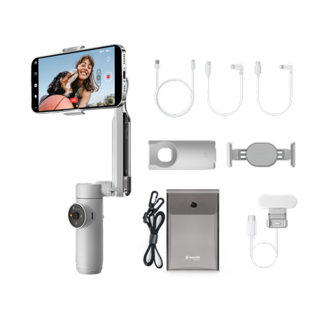  Insta360 Flow Creator Kit Stone Gray |gimbal z technologią AI oraz zestawem akcesoriów