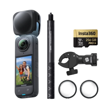 Insta360 X4 Motorcycle Bundle