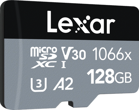 Lexar microSDXC SILVER 1066x UHS-I/U3/A2 R160/W120 (V30) 128GB