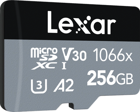 Lexar microSDXC SILVER 1066x UHS-I/U3/A2 R160/W120 (V30) 256GB