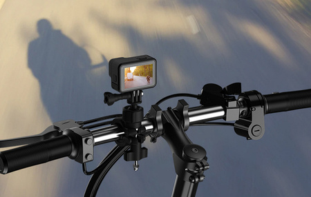 Telesin DJ-HBM-001 | uchwyt rowerowy Bike Mount do kamer sportowych Insta360