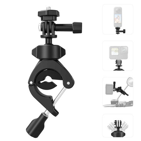 Telesin TE-HBM-004 Handlebar Clamp Ring Mount | Uchwyt na kierownicę motocykl, rower, quad