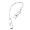 Kabel Vipfan L07 Lightning do mini jack 3.5mm AUX, 10cm (biały)