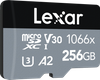 Lexar microSDXC SILVER 1066x UHS-I/U3/A2 R160/W120 (V30) 256GB